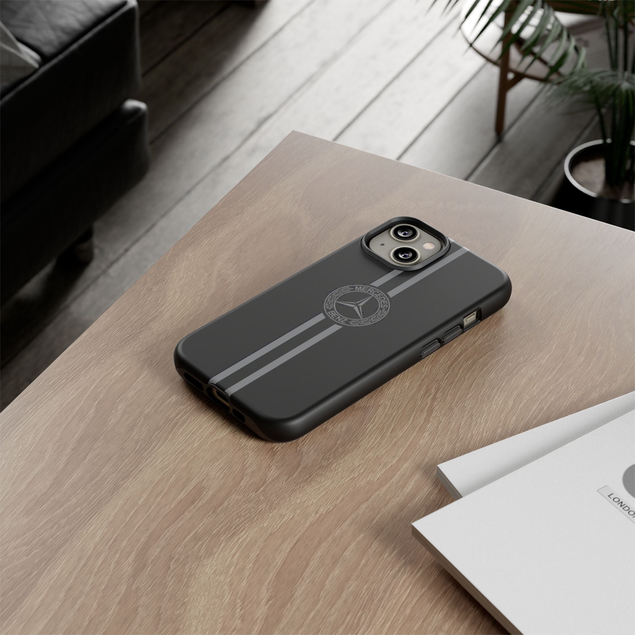 Mercedes Benz Classic Logo Minimalist iPhone Tough Cases