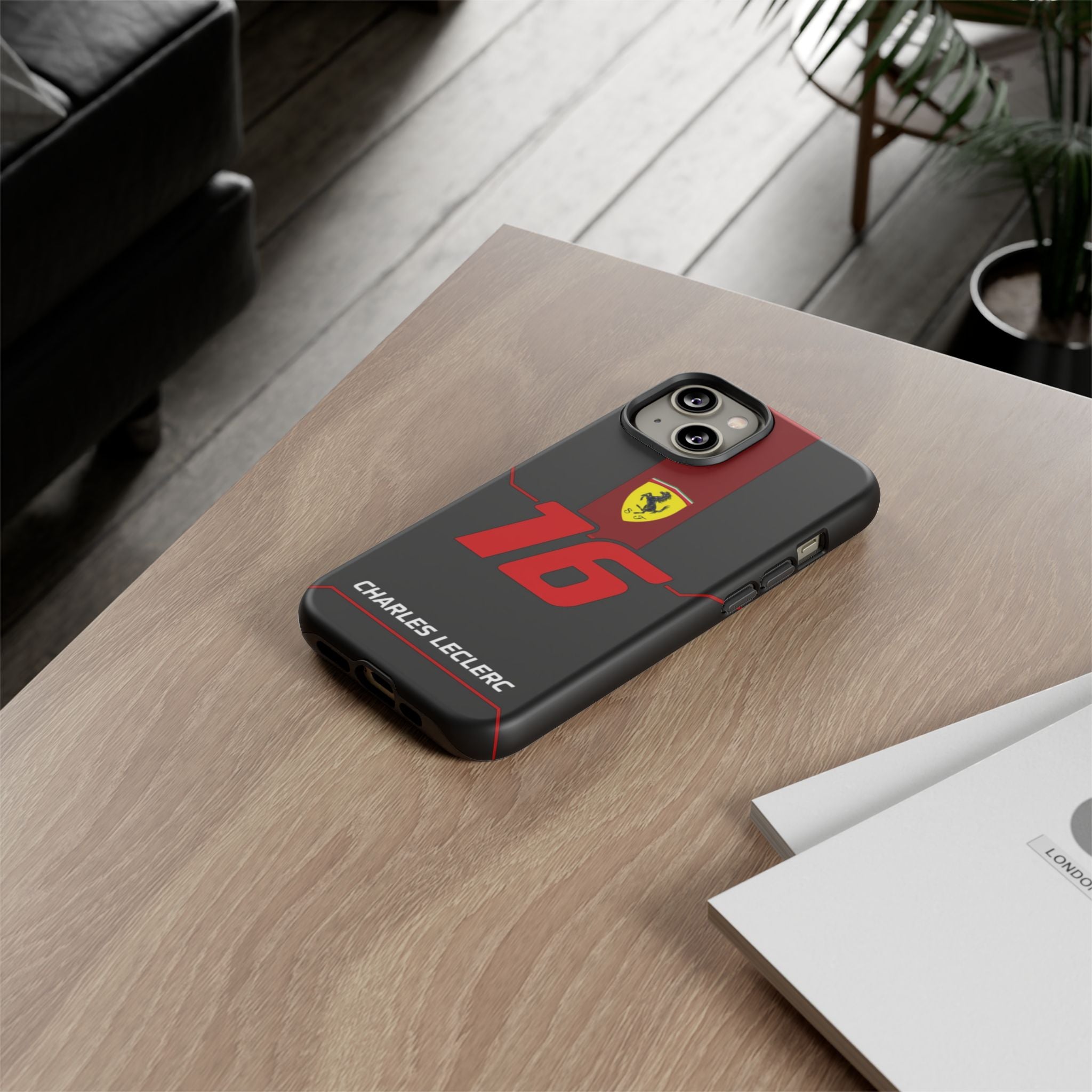 Charles Leclerc 2025 F1 Livery Art Tough Cases