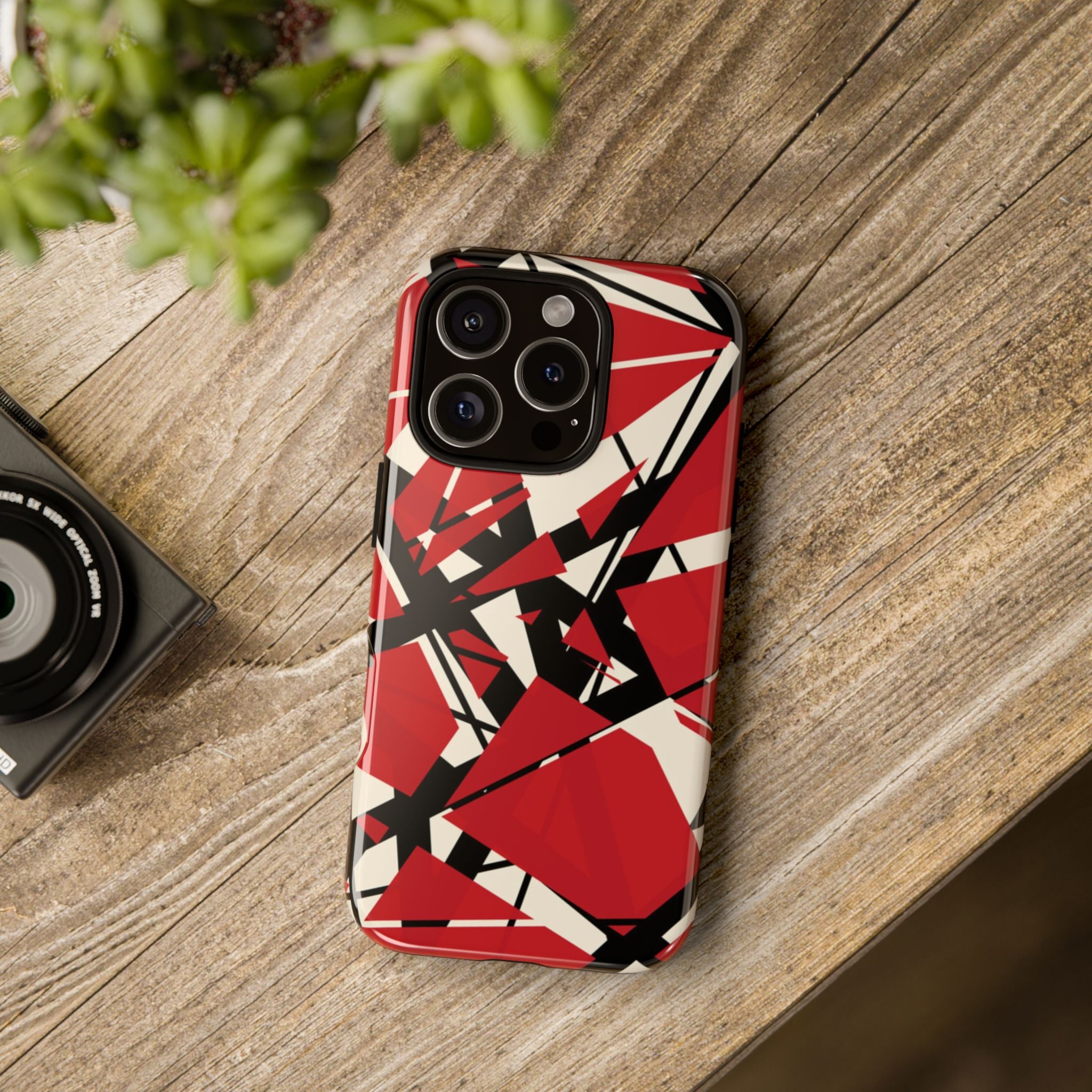 EVH Eddie Van Halen Guitar Patterns iPhone Tough Cases