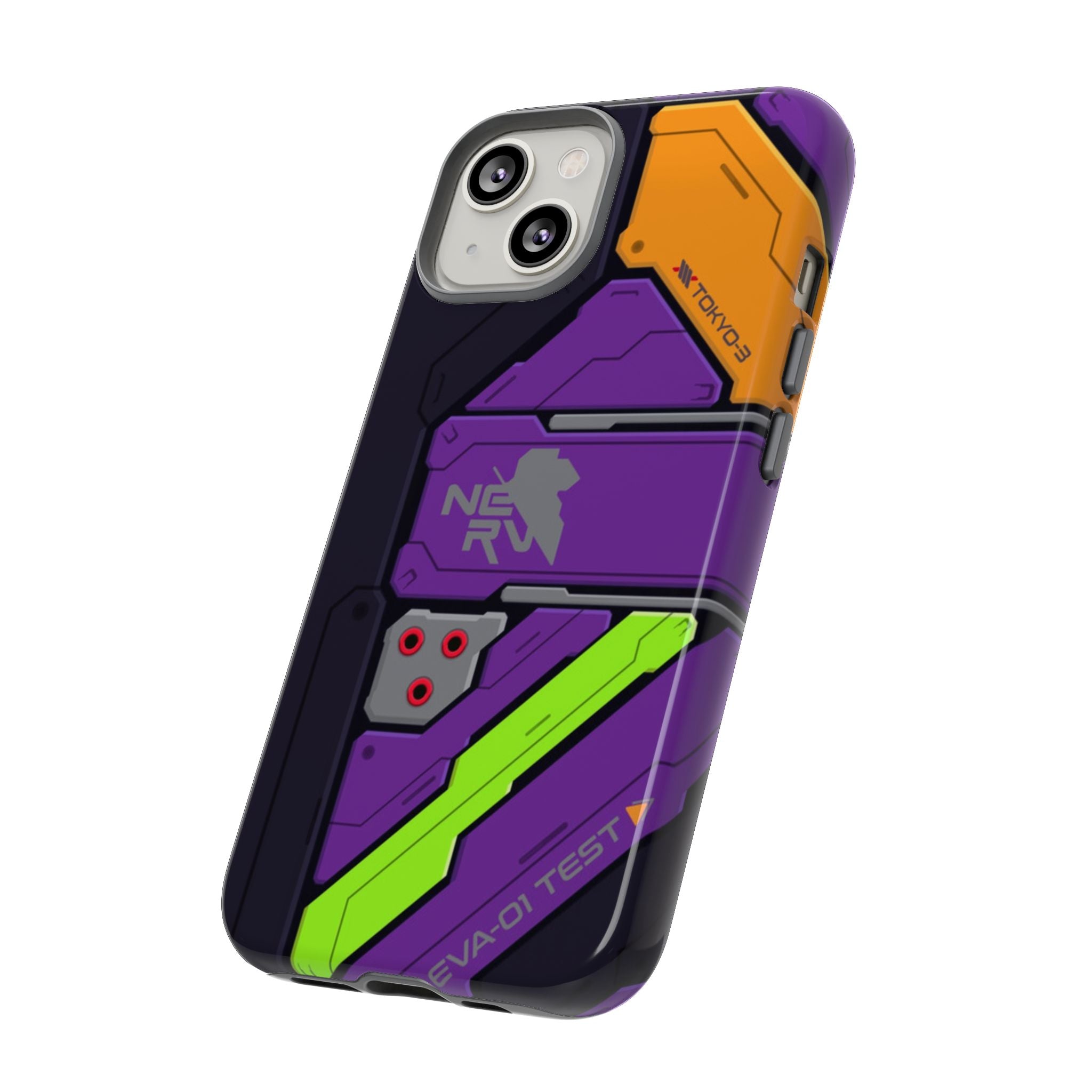 Evangelion EVA Unit 01 V2 Panel iPhone Tough Cases