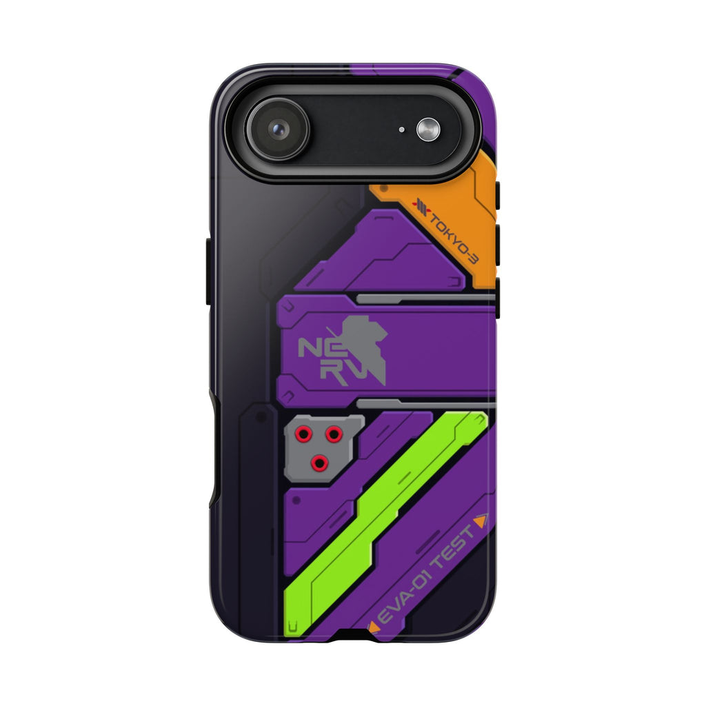 Evangelion EVA Unit 01 V2 Panel iPhone Tough Cases