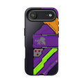 Evangelion EVA Unit 01 V2 Panel iPhone Tough Cases