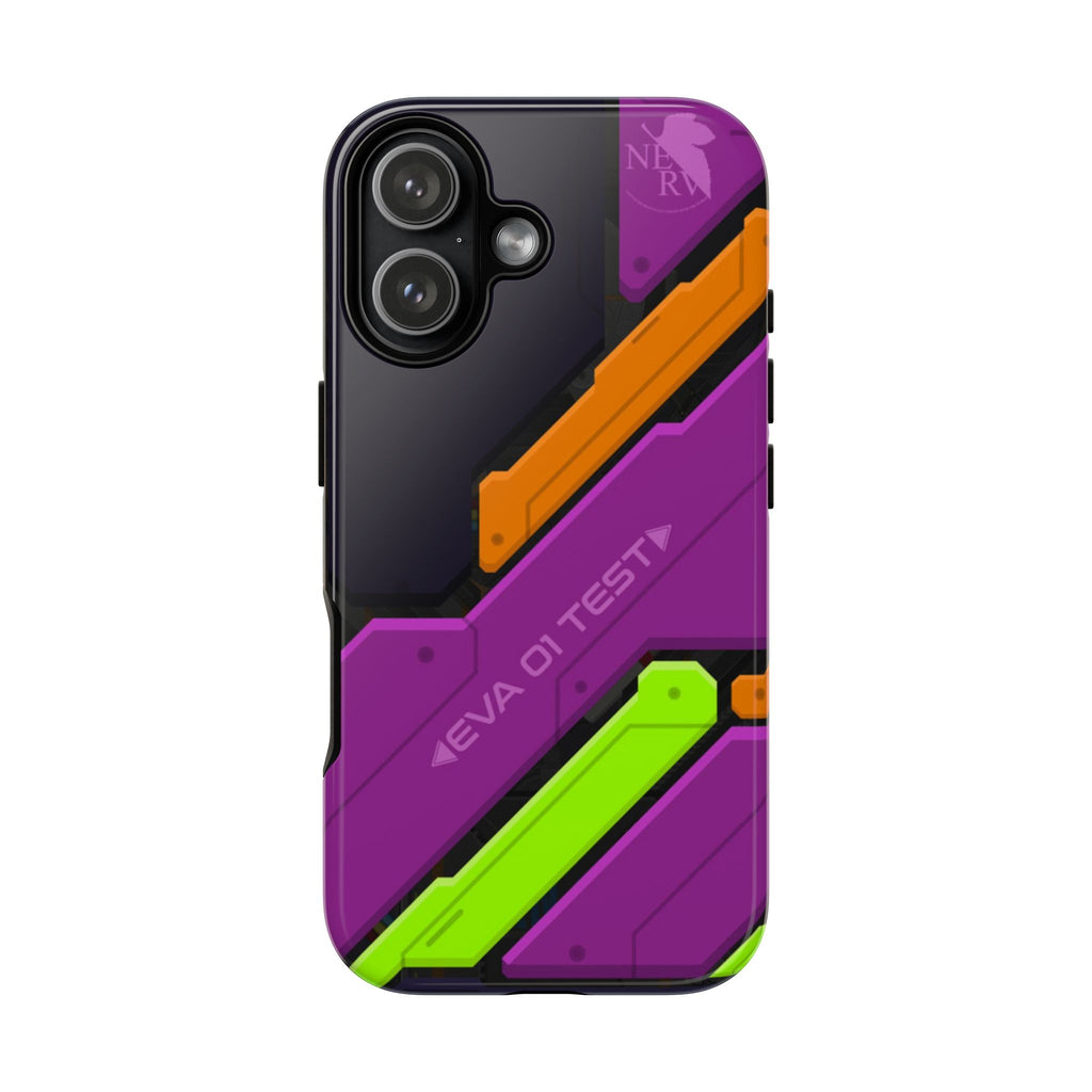 Evangelion EVA Unit 01 Panel iPhone Tough Cases