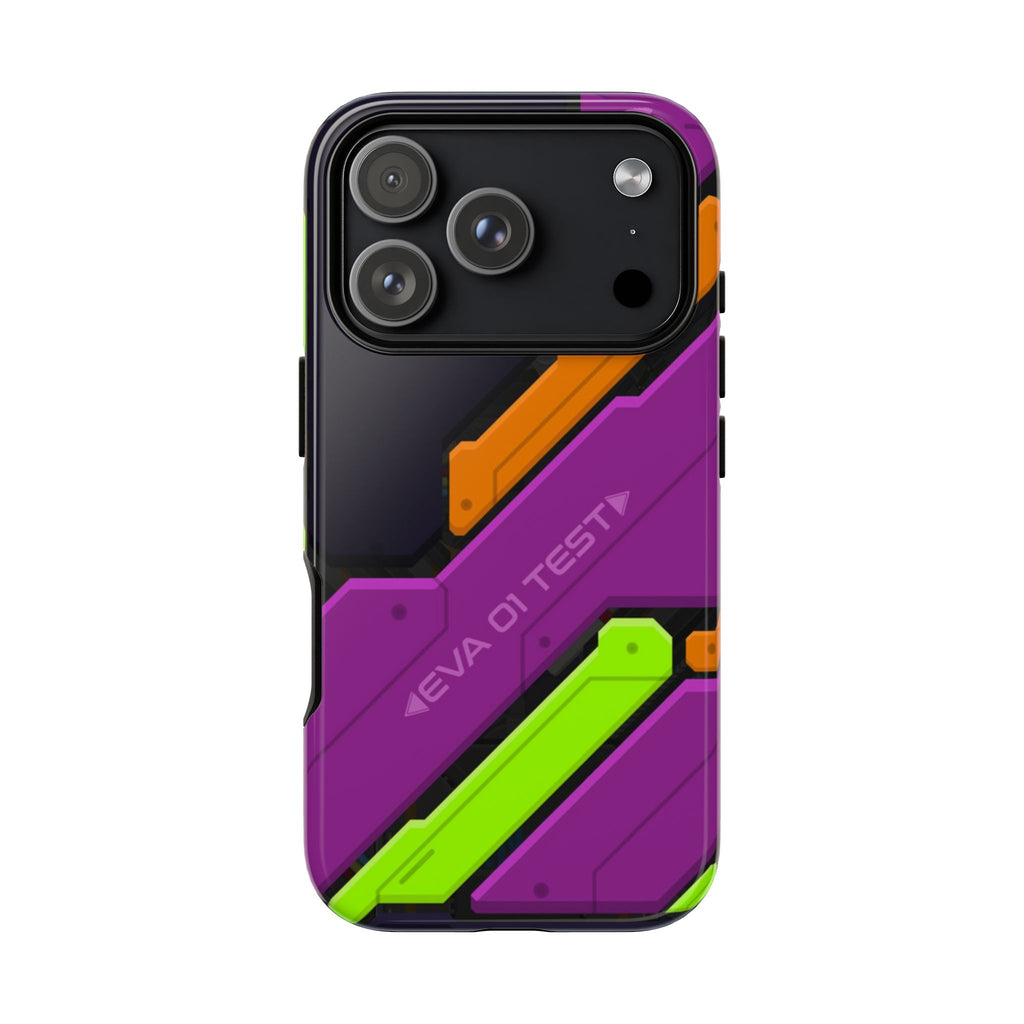 Evangelion EVA Unit 01 Panel iPhone Tough Cases
