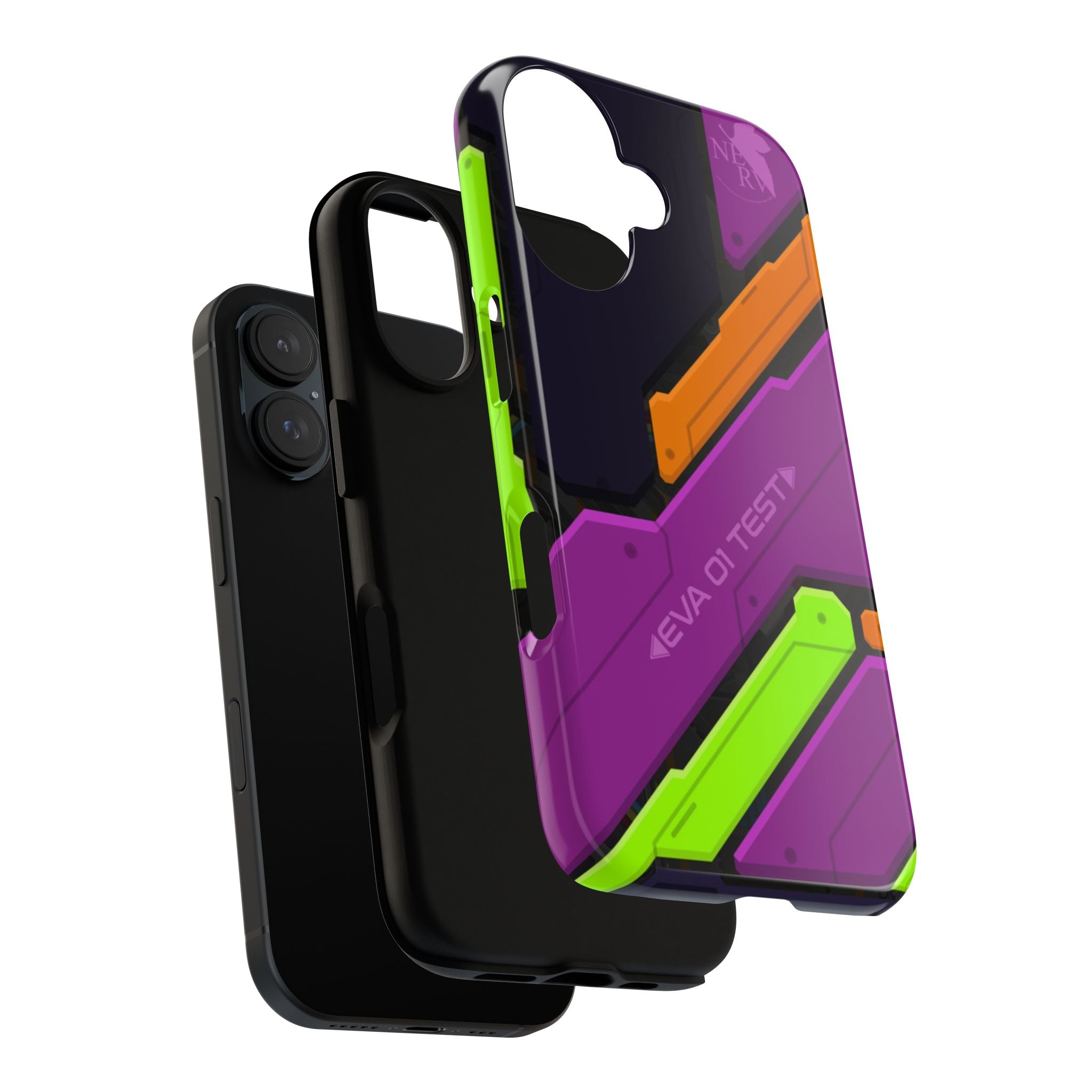 Evangelion EVA Unit 01 Panel iPhone Tough Cases