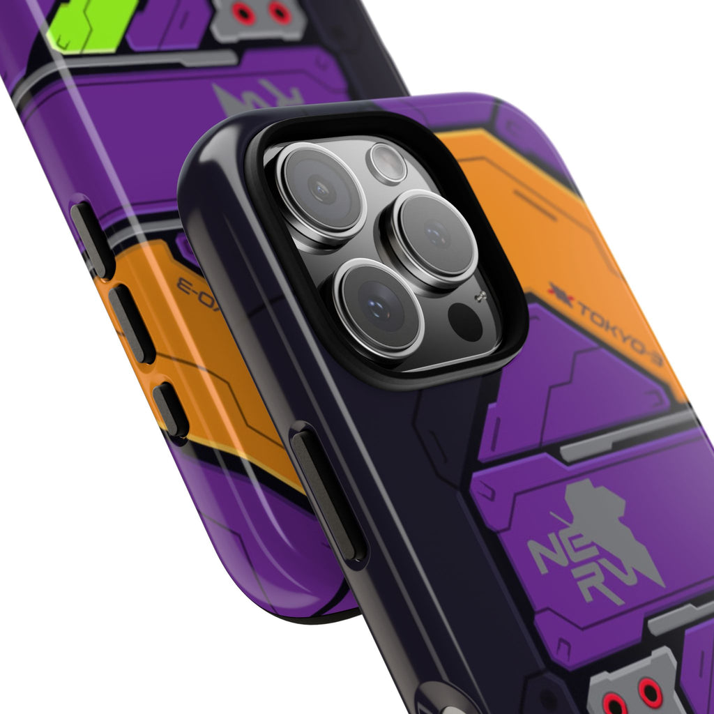Evangelion EVA Unit 01 V2 Panel iPhone Tough Cases