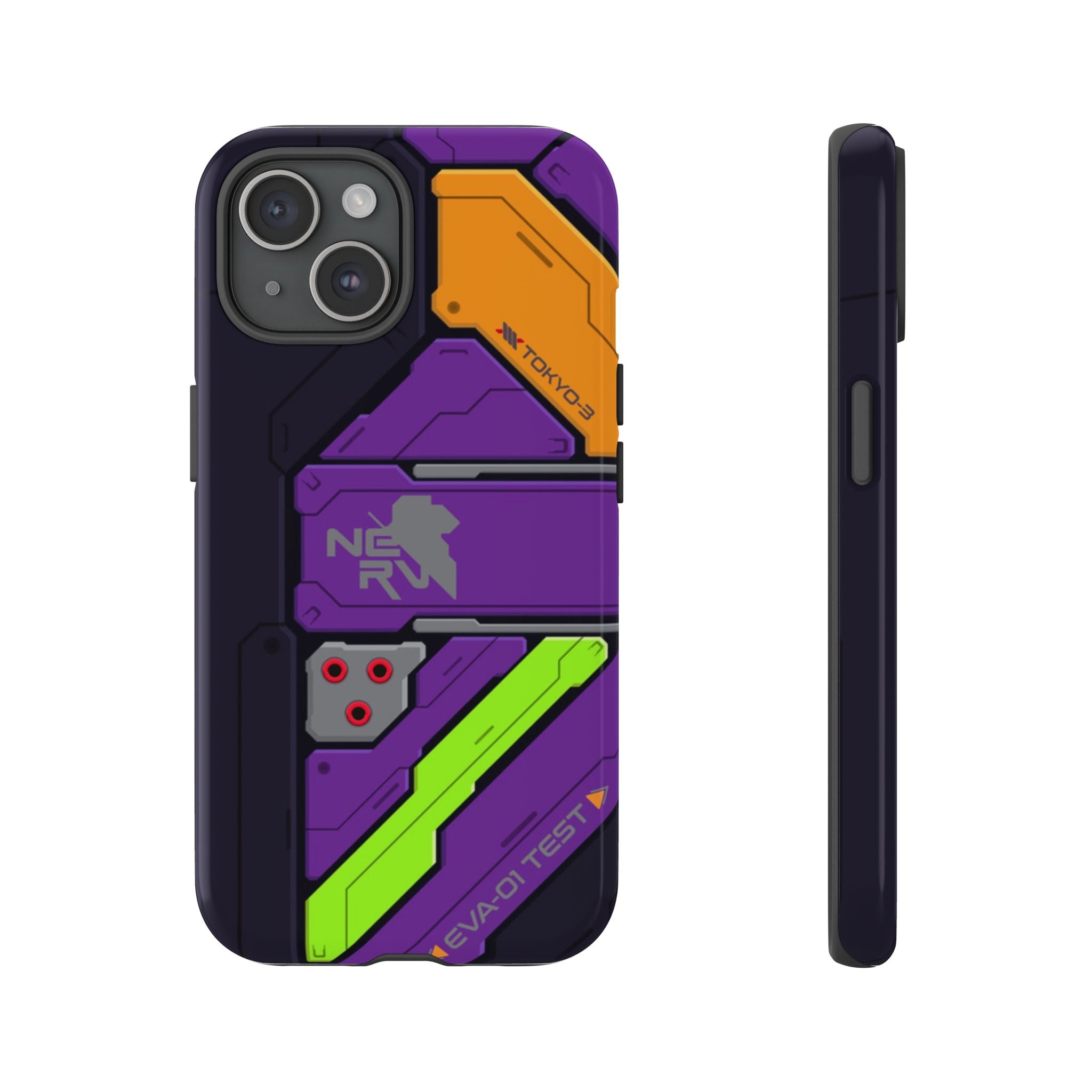 Evangelion EVA Unit 01 V2 Panel iPhone Tough Cases