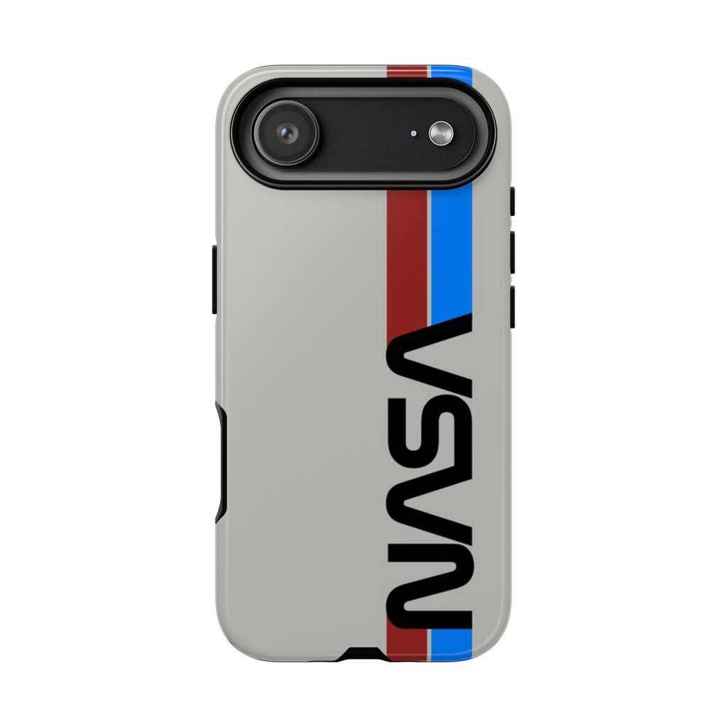 NASA Retro Stripes Logo iPhone Tough Cases