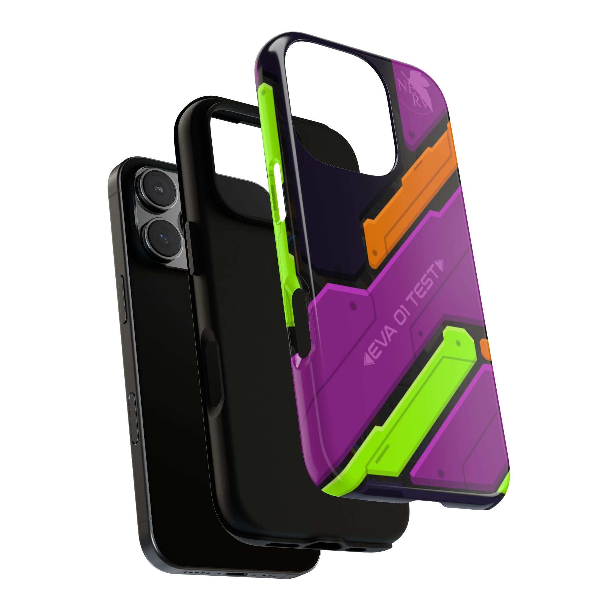 Evangelion EVA Unit 01 Panel iPhone Tough Cases