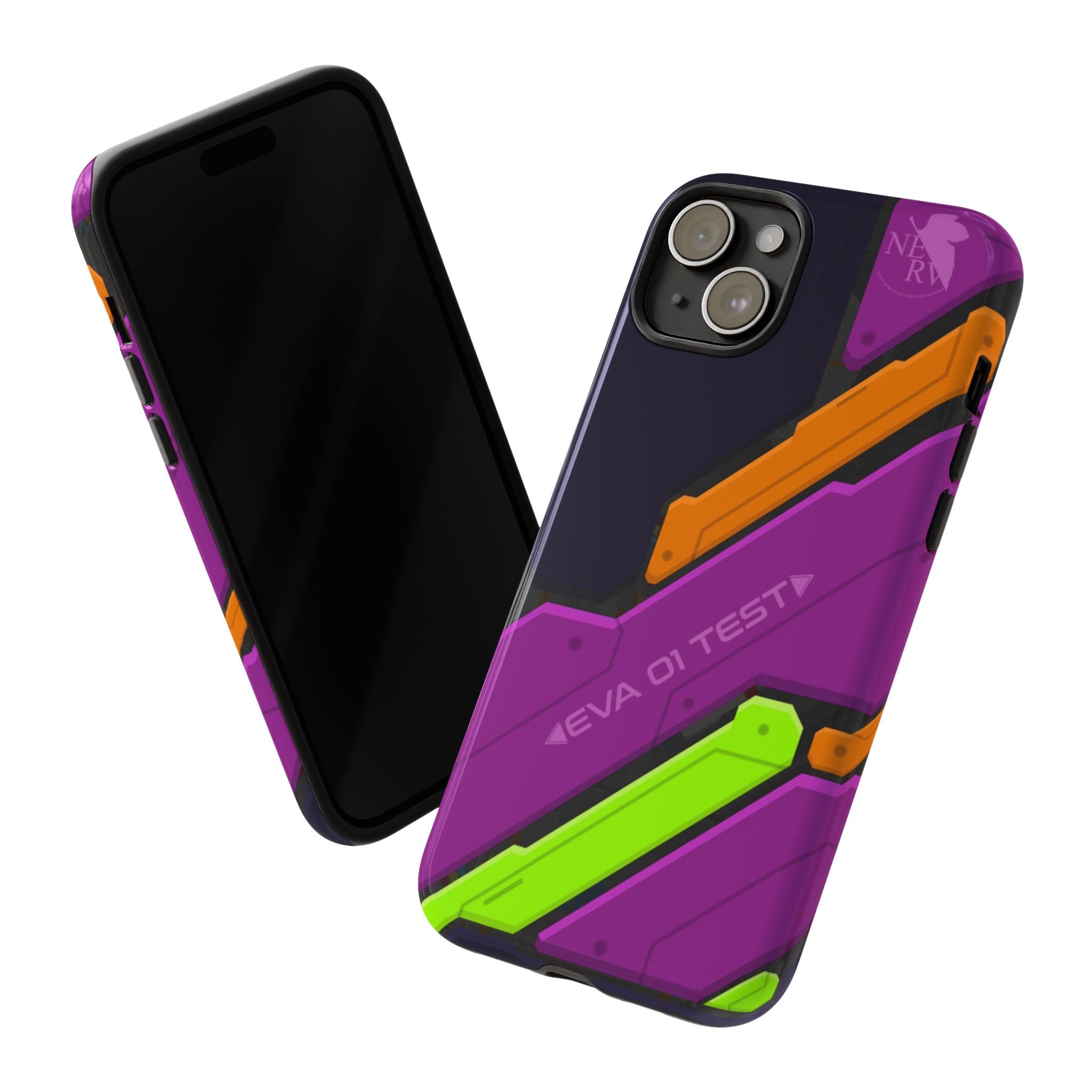 Evangelion EVA Unit 01 Panel iPhone Tough Cases