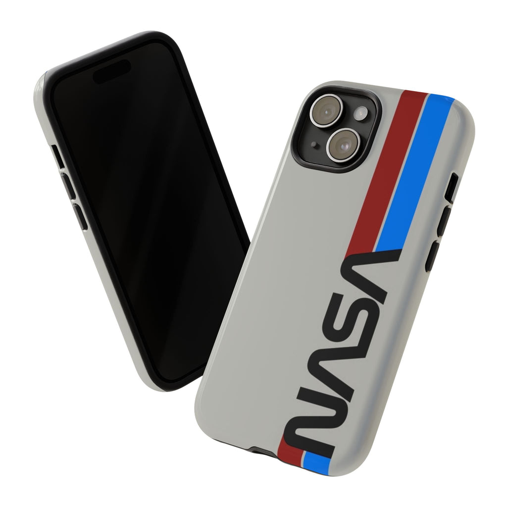 NASA Retro Stripes Logo iPhone Tough Cases