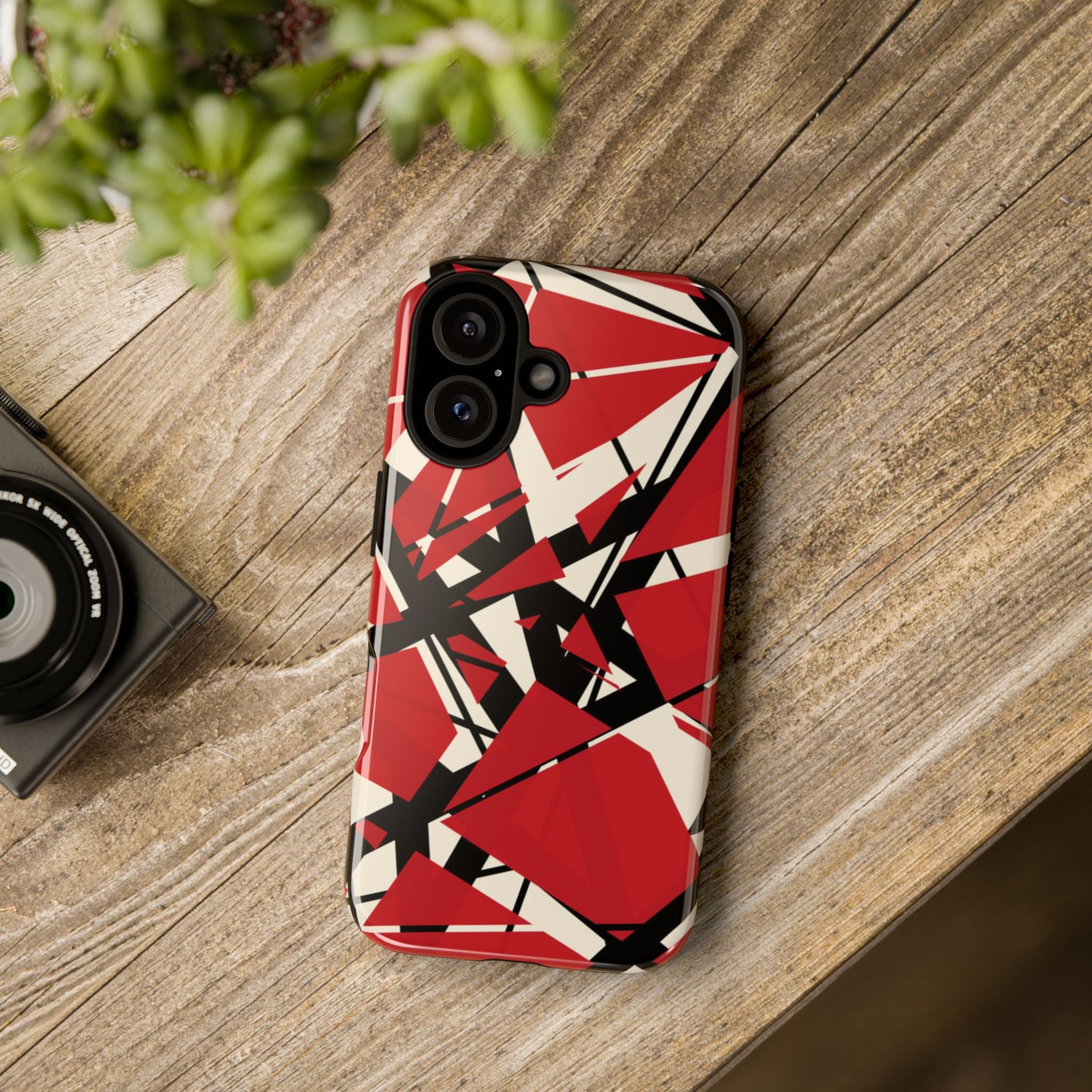EVH Eddie Van Halen Guitar Patterns iPhone Tough Cases