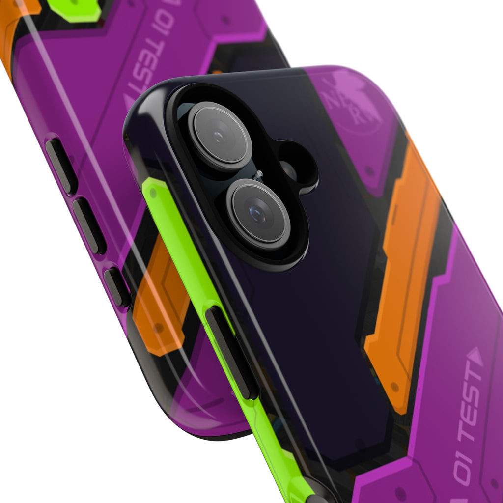 Evangelion EVA Unit 01 Panel iPhone Tough Cases