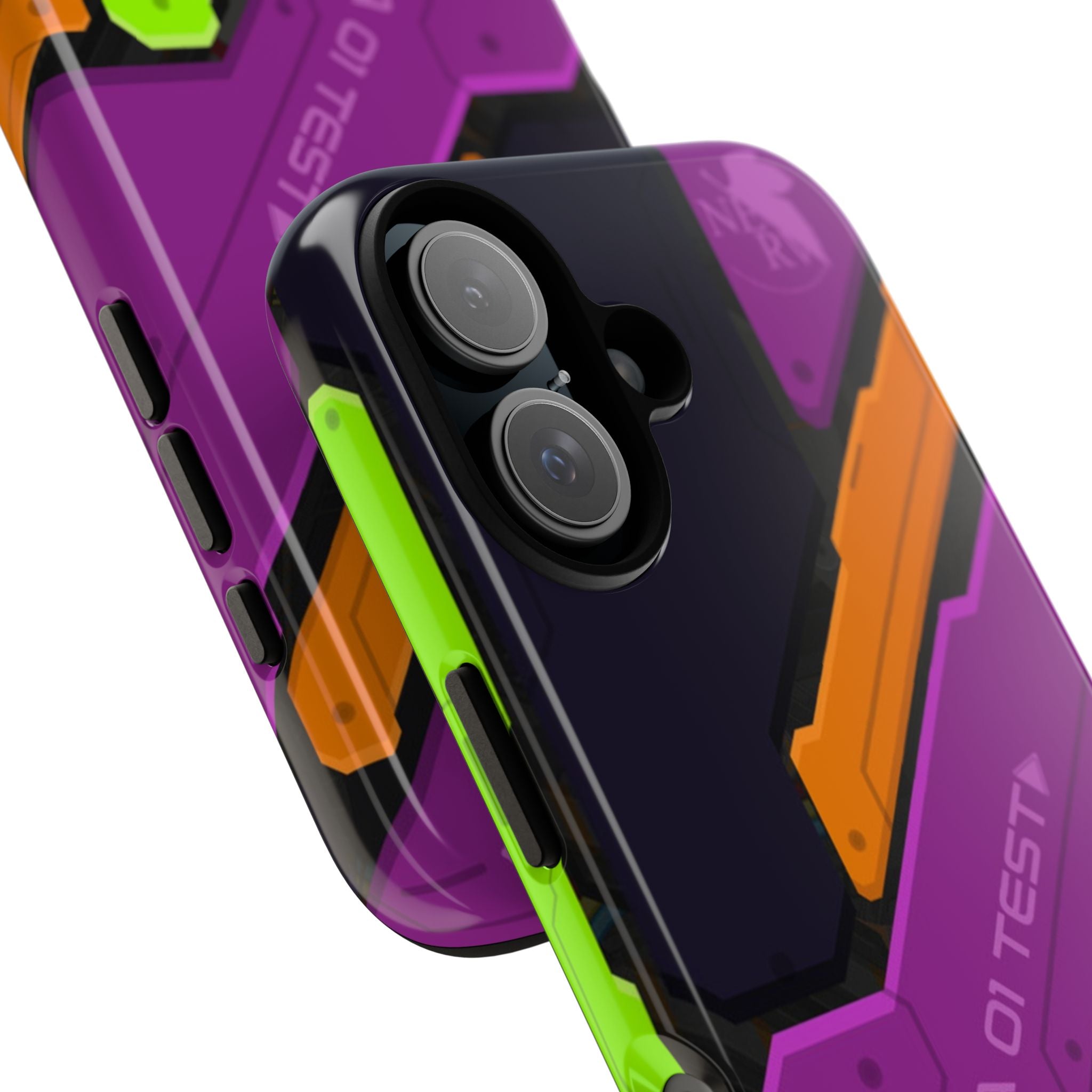 Evangelion EVA Unit 01 Panel iPhone Tough Cases