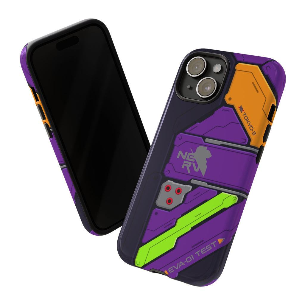 Evangelion EVA Unit 01 V2 Panel iPhone Tough Cases