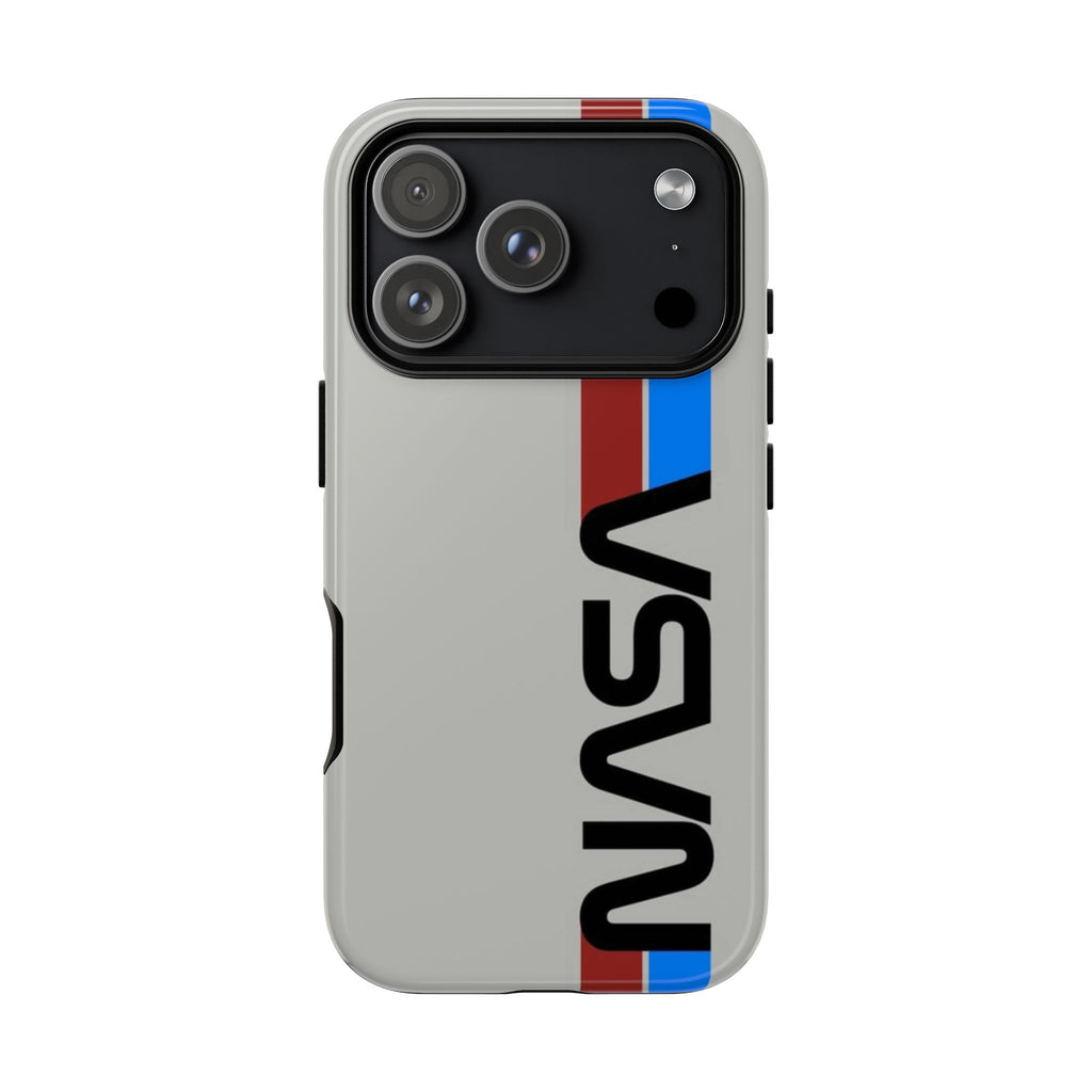 NASA Retro Stripes Logo iPhone Tough Cases