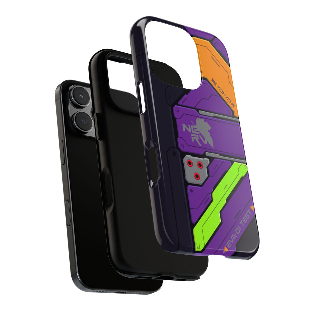Evangelion EVA Unit 01 V2 Panel iPhone Tough Cases
