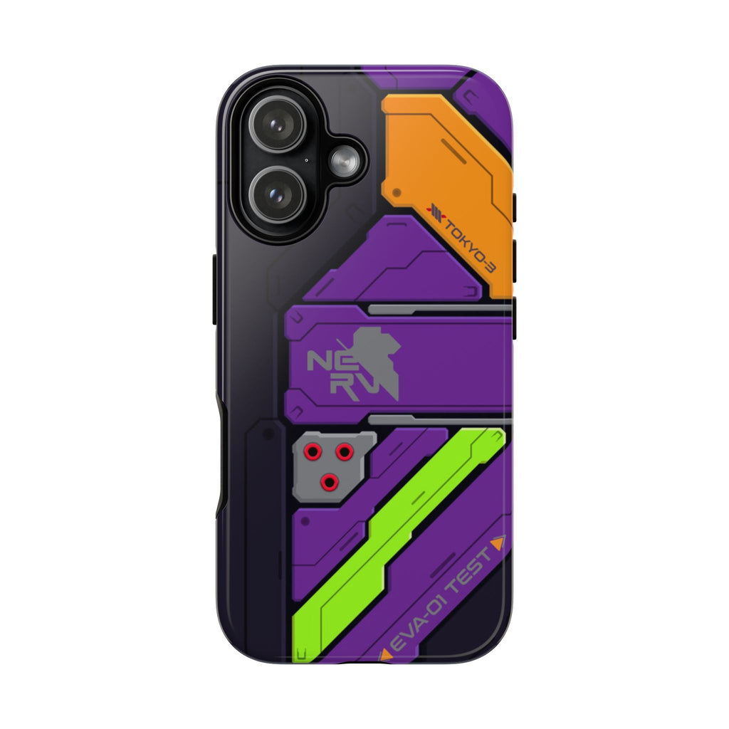 Evangelion EVA Unit 01 V2 Panel iPhone Tough Cases