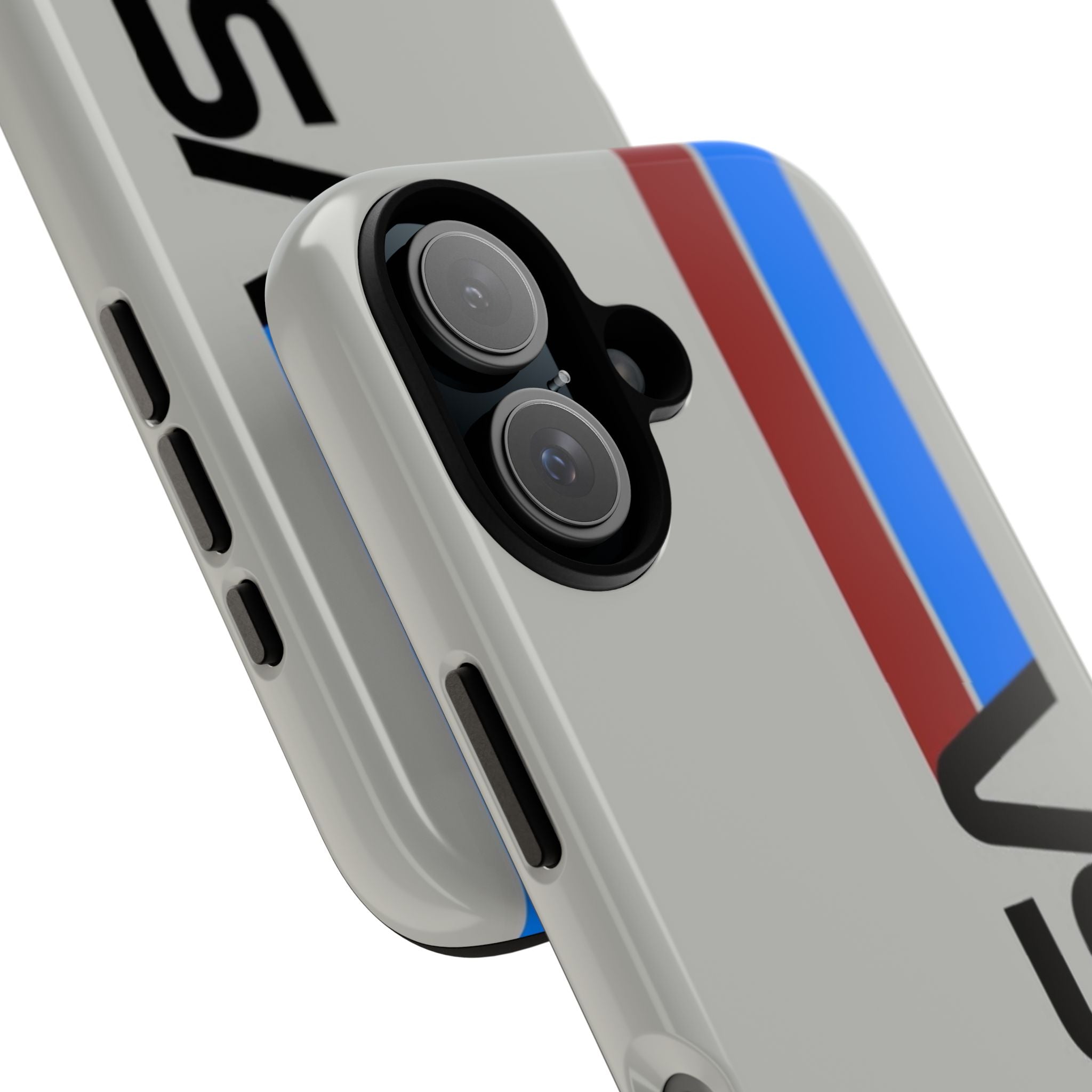 NASA Retro Stripes Logo iPhone Tough Cases