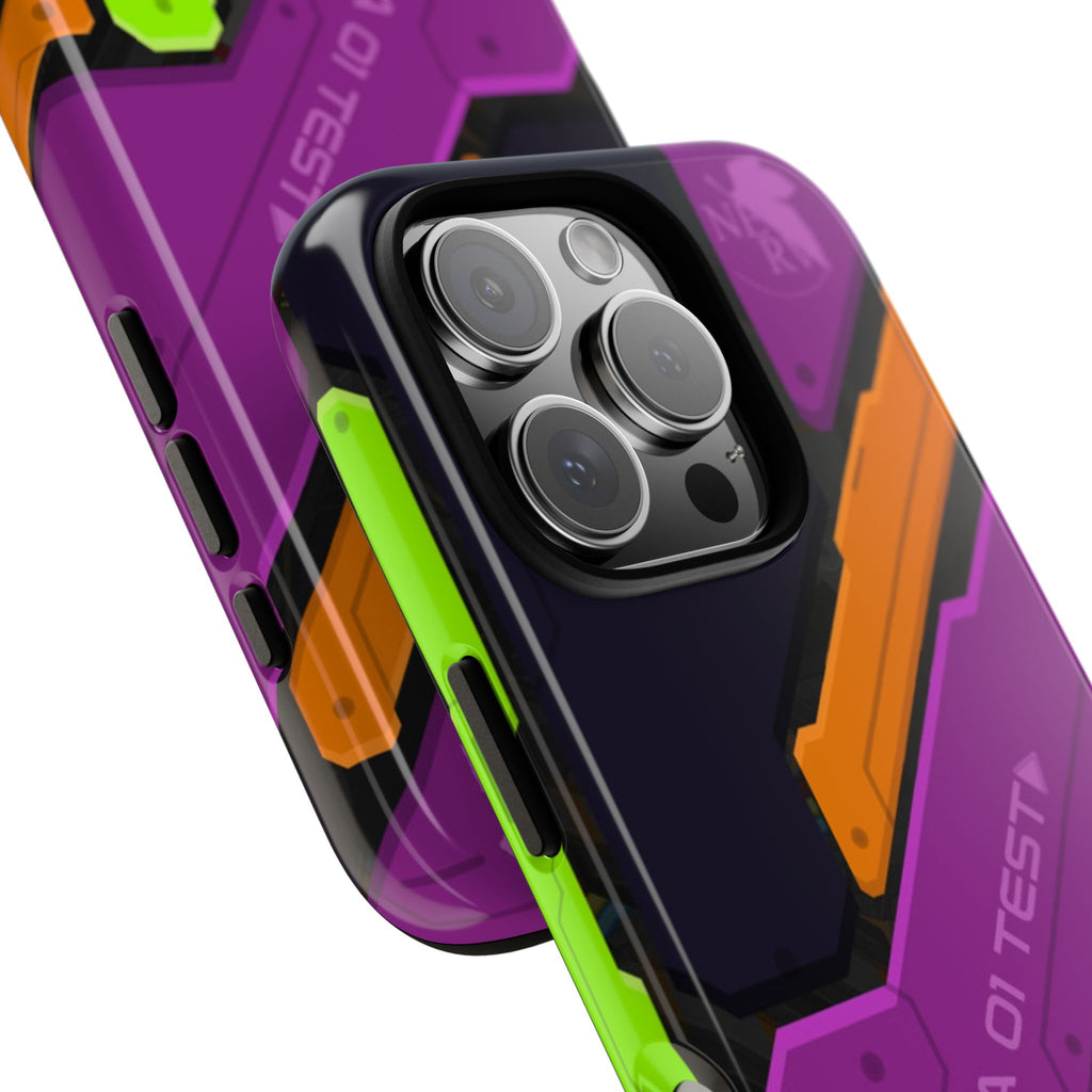 Evangelion EVA Unit 01 Panel iPhone Tough Cases