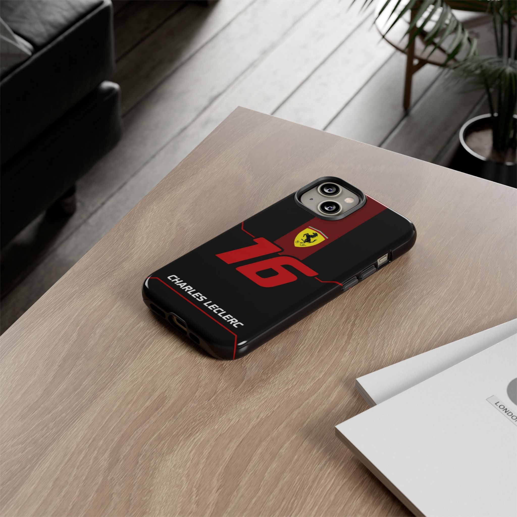 Charles Leclerc 2025 F1 Livery Art Tough Cases