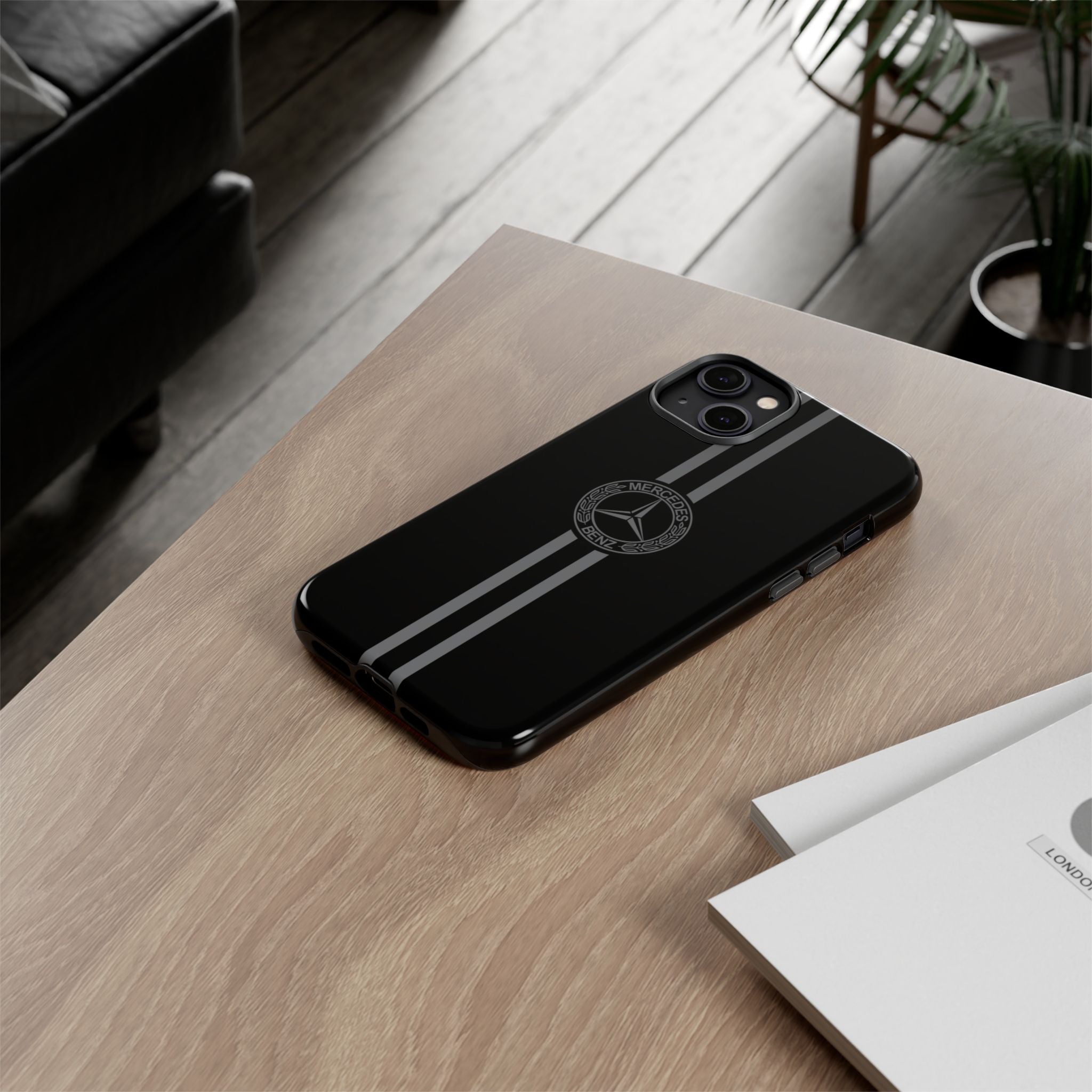 Mercedes Benz Classic Logo Minimalist iPhone Tough Cases