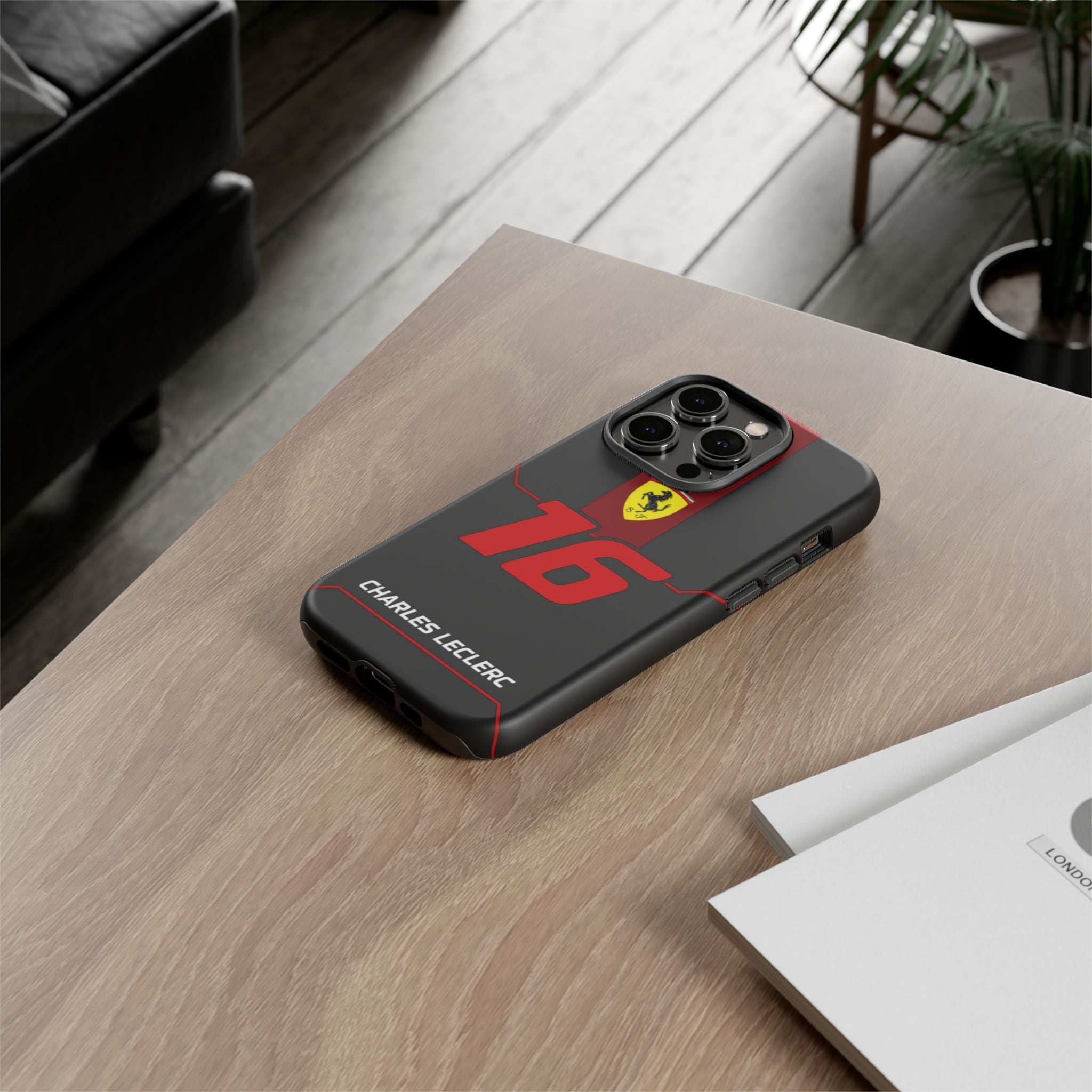 Charles Leclerc 2025 F1 Livery Art Tough Cases