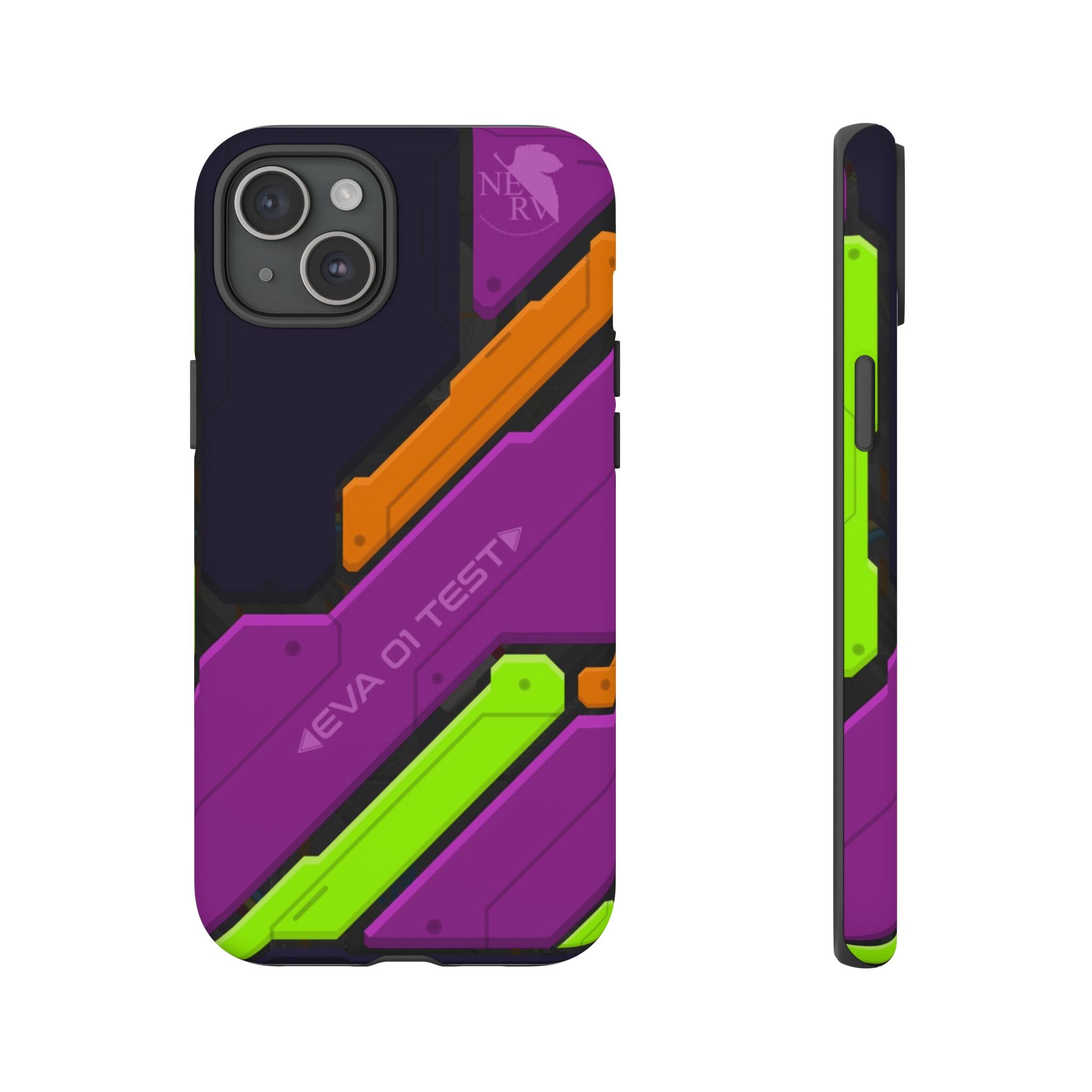 Evangelion EVA Unit 01 Panel iPhone Tough Cases